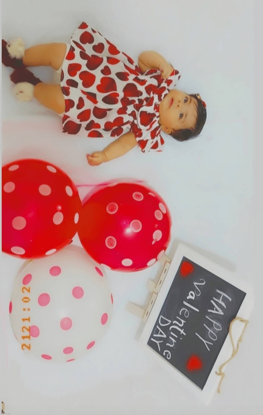 جشن ولنتاین کودک ماهلین صالحی