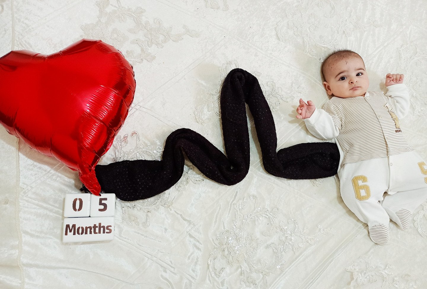 چهار ماهگی نوزاد ائلوین ملازاده