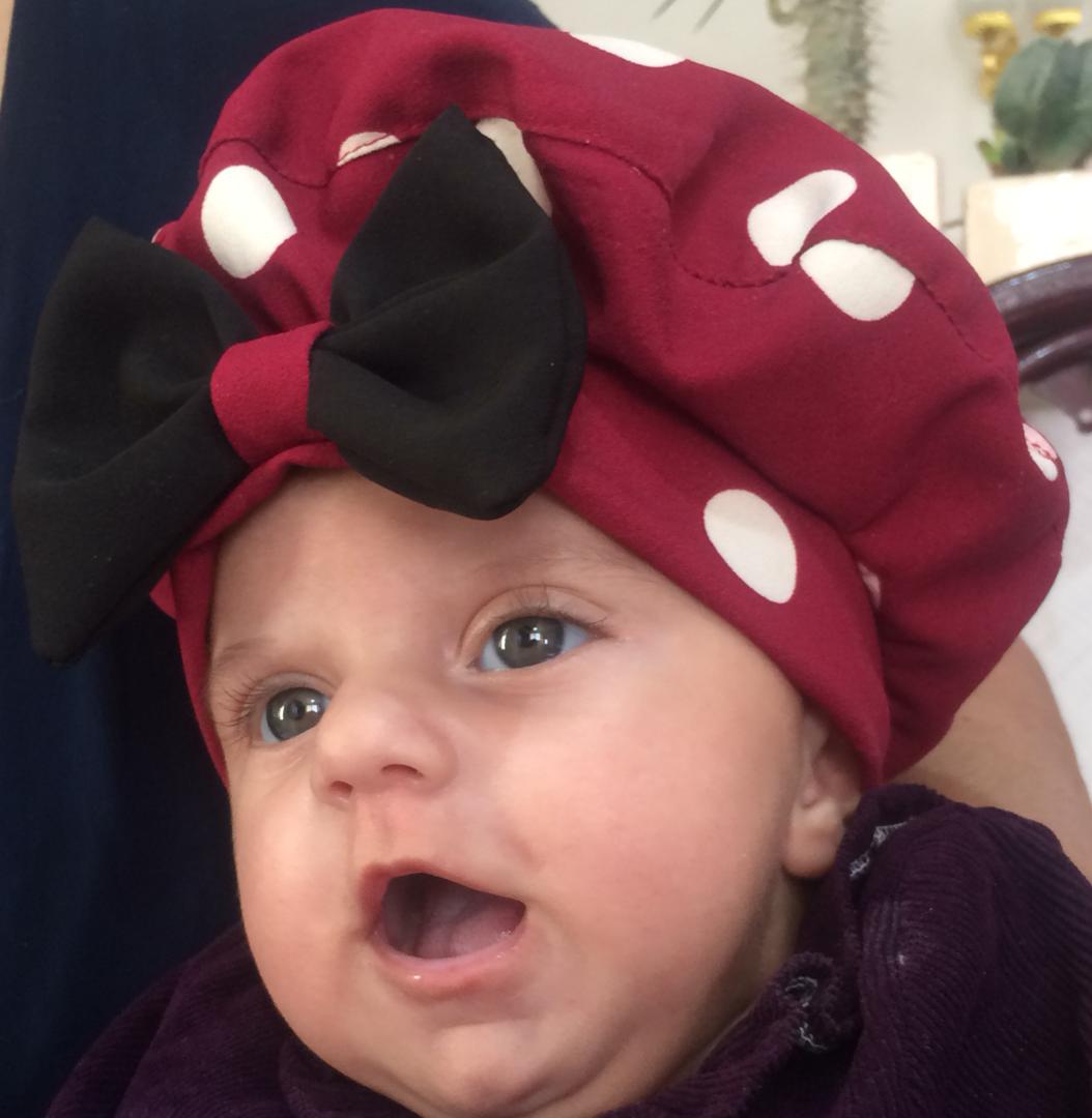 اولین خنده نوزاد درسا خيرمند