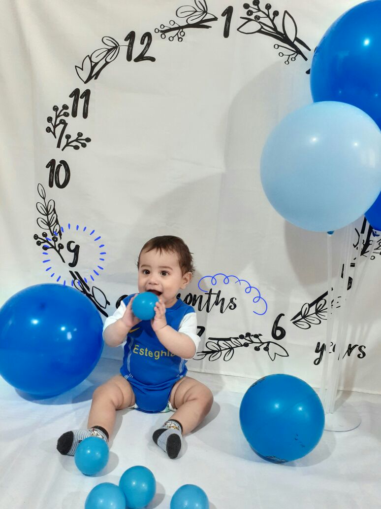 نه ماهگی نوزاد محمدجواد امیرلو