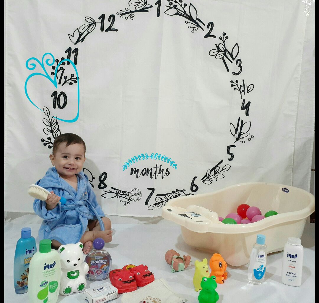 ده ماهگی نوزاد محمدجواد امیرلو