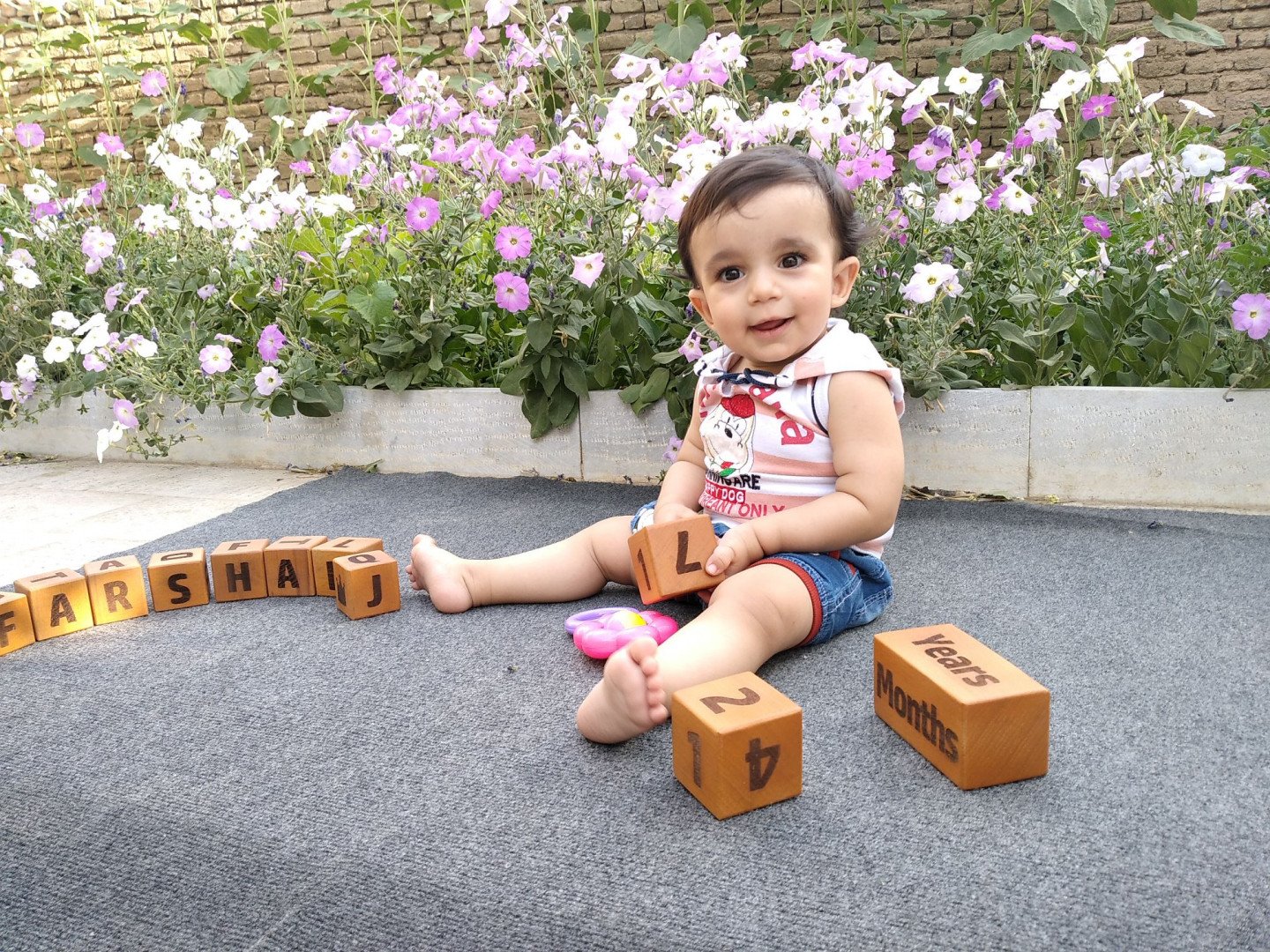 مکعب چوبی حروف لاتین فرشاد رفیعی