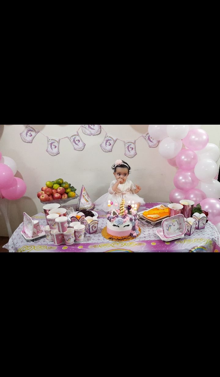 تولد یک سالگی کودک سوگند امامی