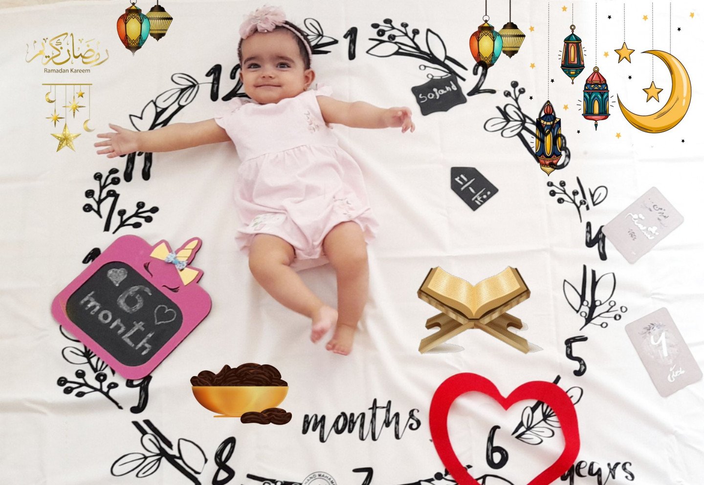 شش ماهگی نوزاد سوگند امامی