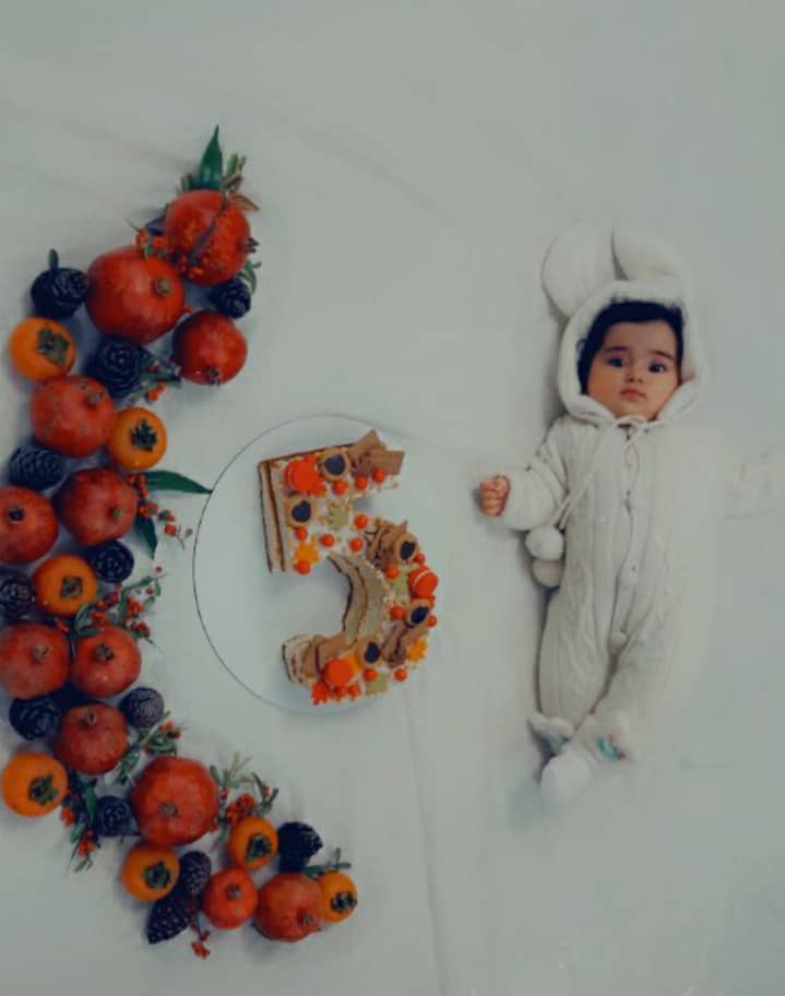 تم عکس پاییزی نوزاد دلوین فخاریان