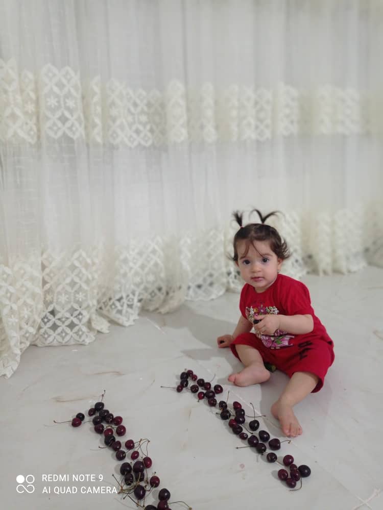 تم عکس تابستانی کودک نیهان نصراله پور