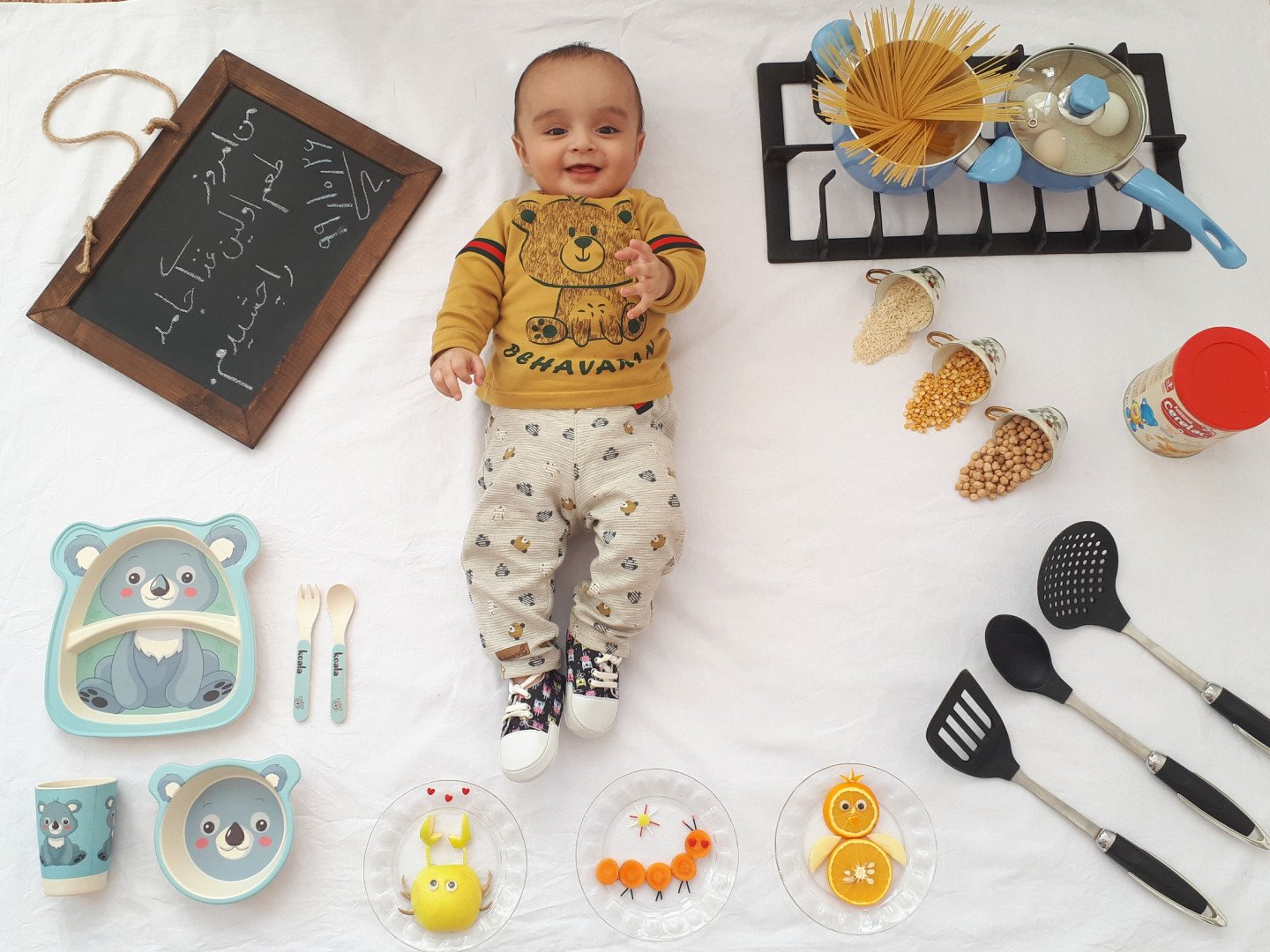 شروع غذای کمکی پارسا اکبری