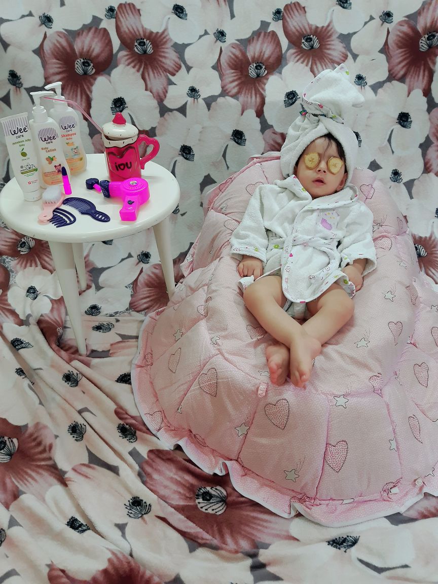 سیزده ماهگی کودک مانلی علی اکبر زاده مجاور