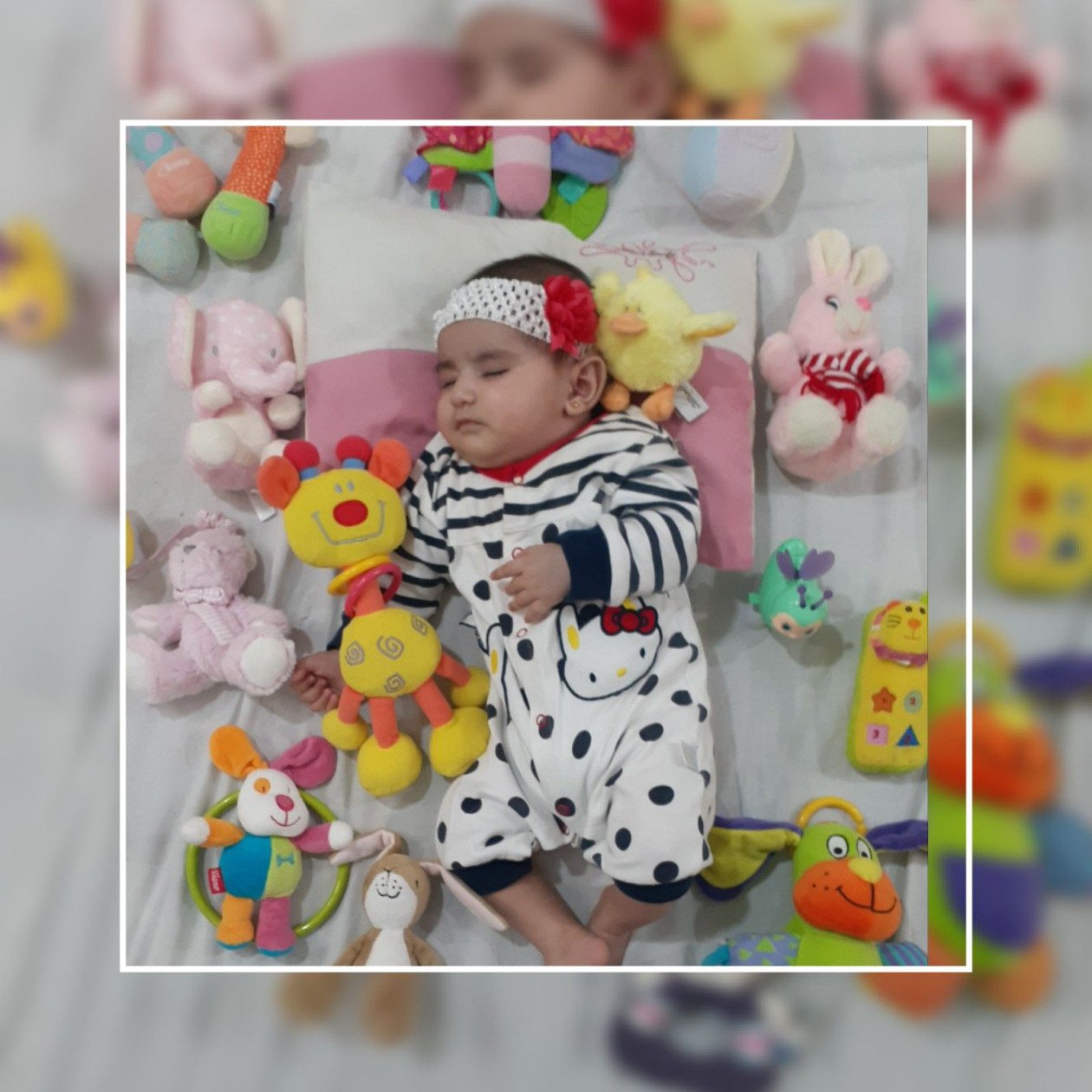 چهار ماهگی نوزاد نیروانا نیرومند