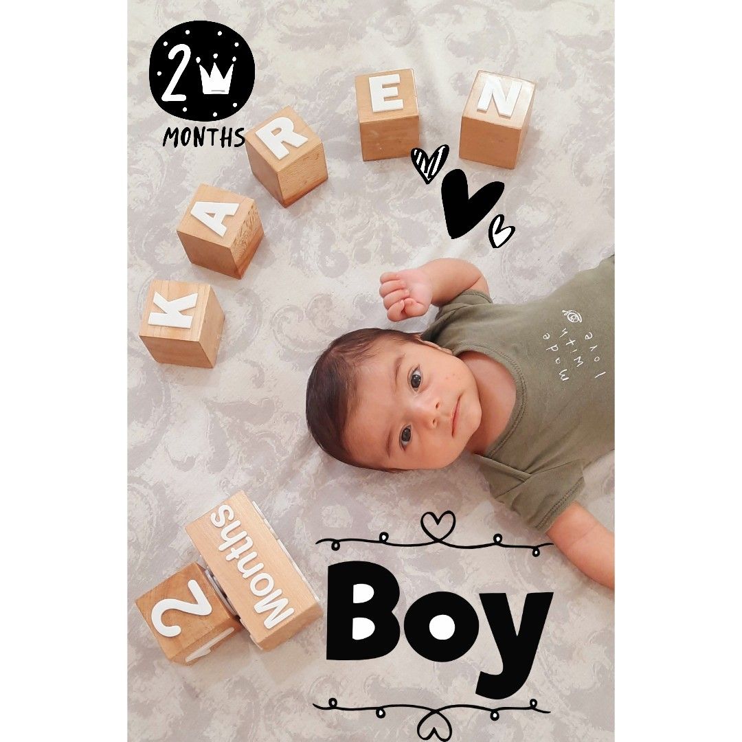 دوماه-۲۲روزگی کارن مهدوی