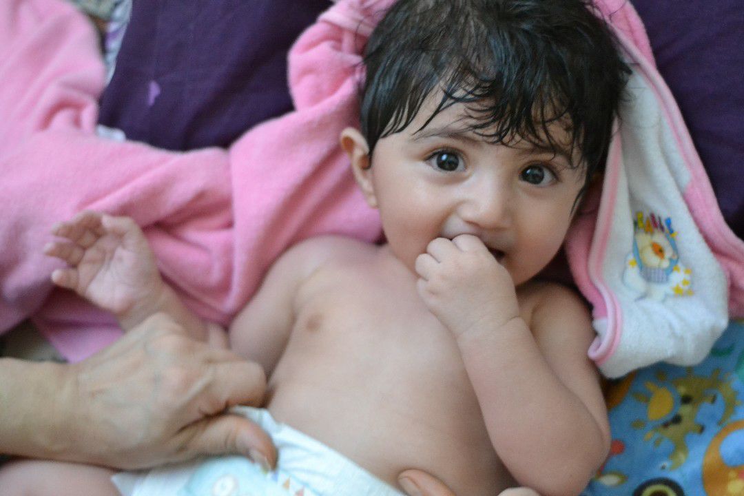 ده ماهگی نوزاد نیلی نجفی