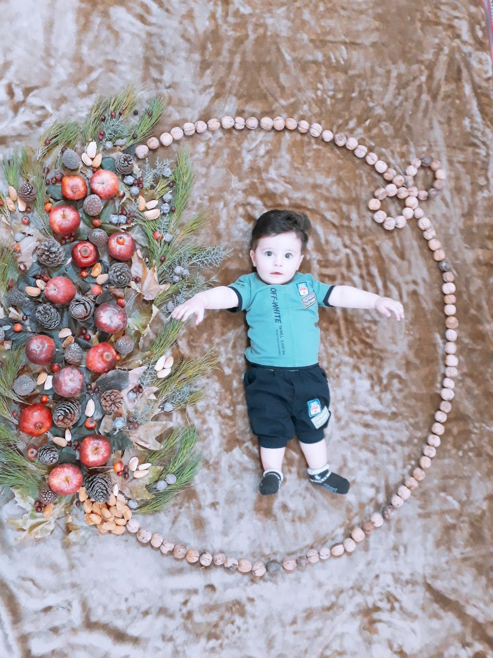 تم عکس زمستانی نوزاد آیهان فرشته من