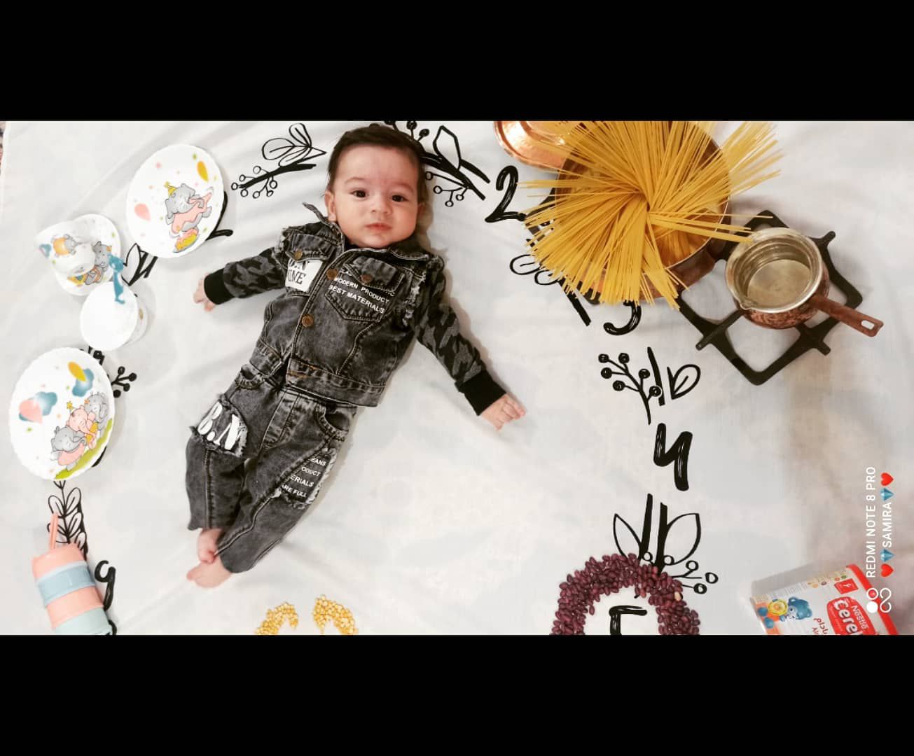 پارچه ماهگرد طرح حلقه تمشک نویان نوده فراهانی