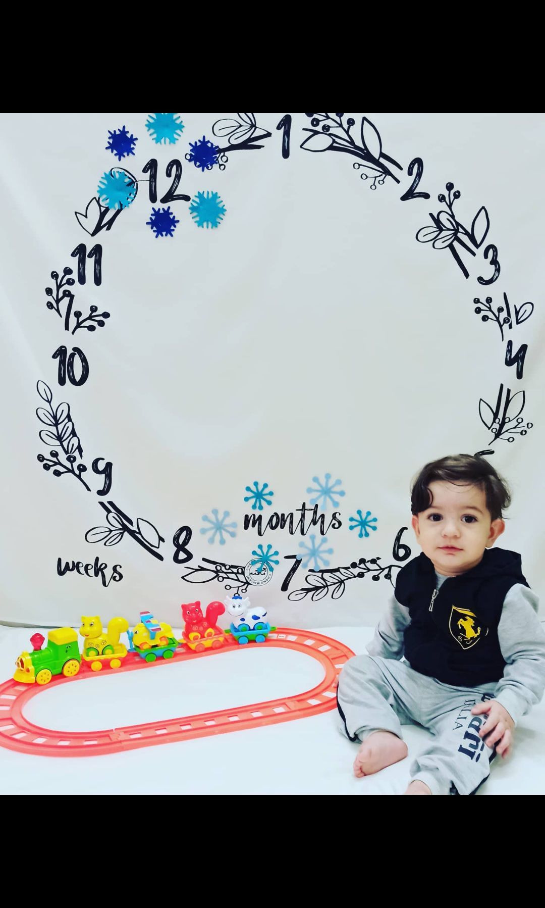 دوازده ماهگی نوزاد نویان نوده فراهانی