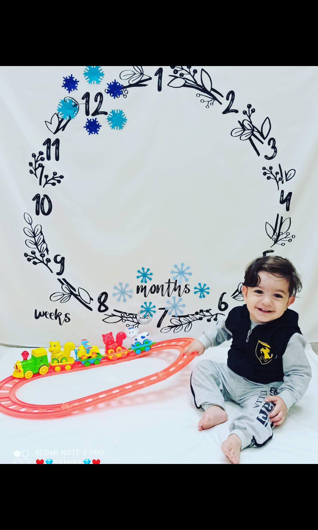 دوازده ماهگی نوزاد نویان نوده فراهانی