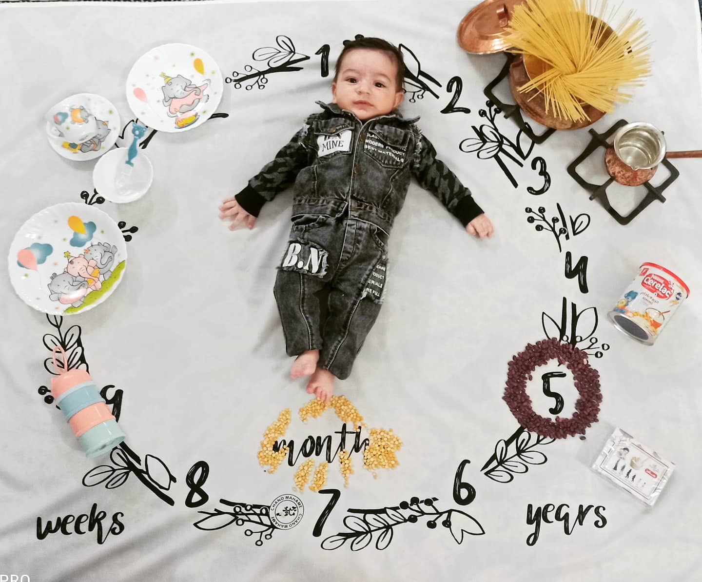 پنج ماهگی نوزاد نویان نوده فراهانی