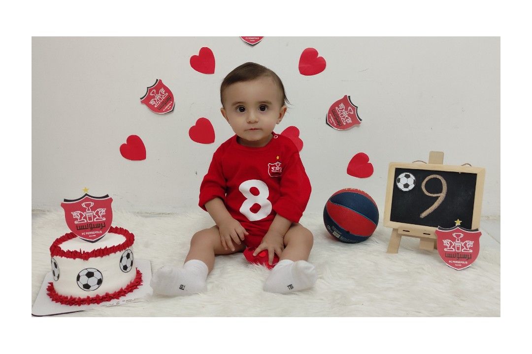 نه ماهگی نوزاد طاها