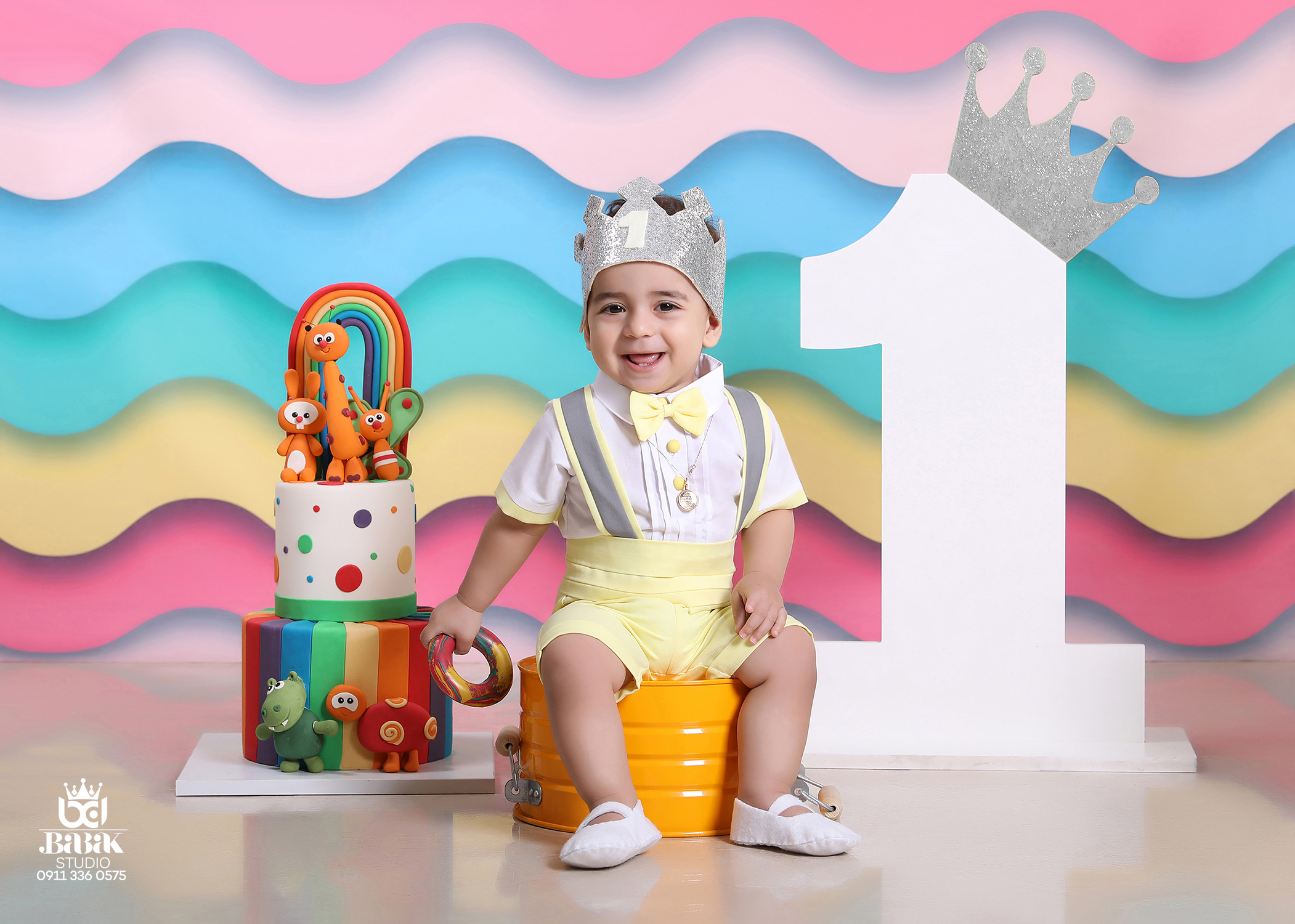 دوازده ماهگی نوزاد مسیحا سیاوش