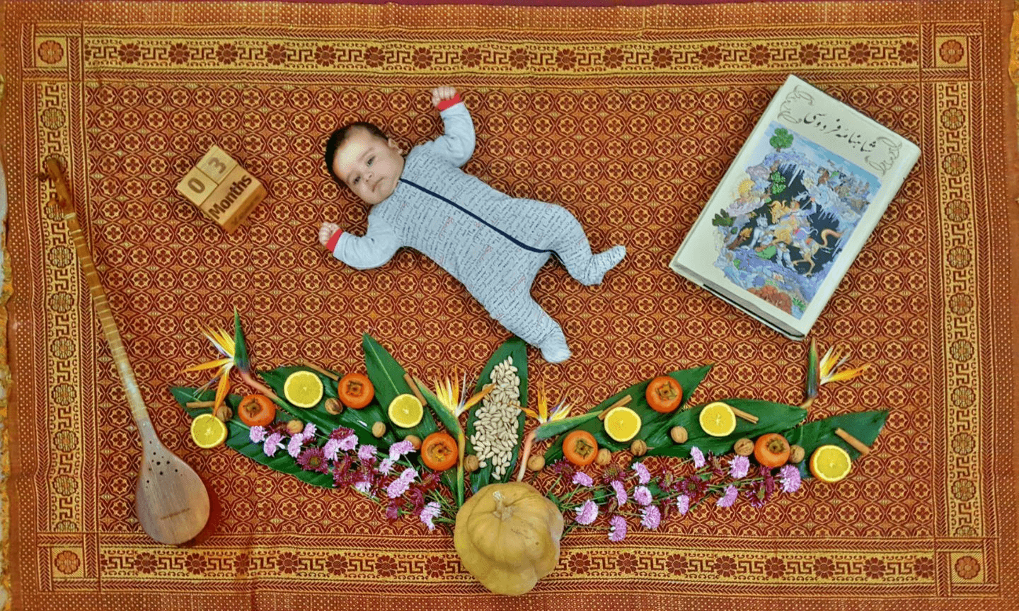 سه ماهگی نوزاد رادمان صدقی