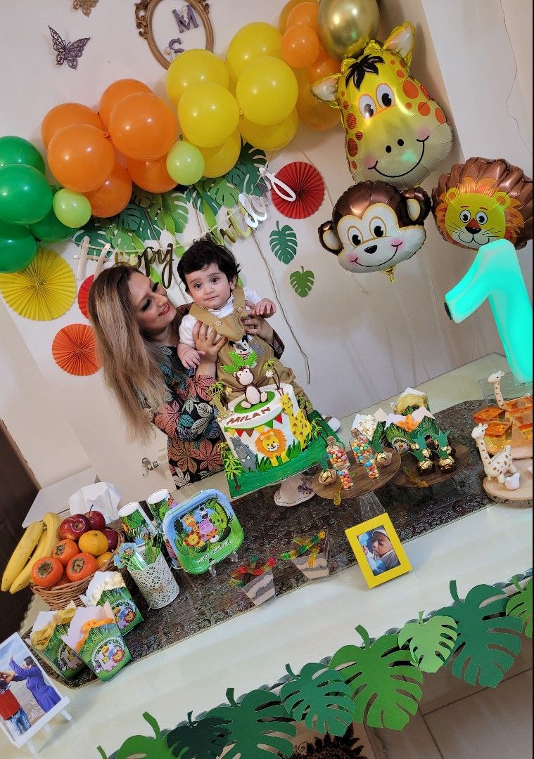 تولد یک سالگی کودک سید میلان فداکار