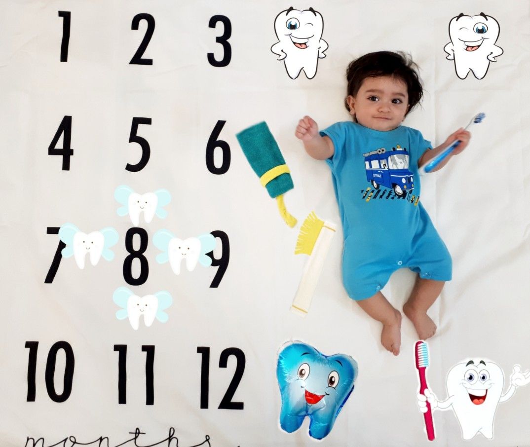 پارچه ماهگرد نوزاد طرح کلاسیک سید میلان فداکار