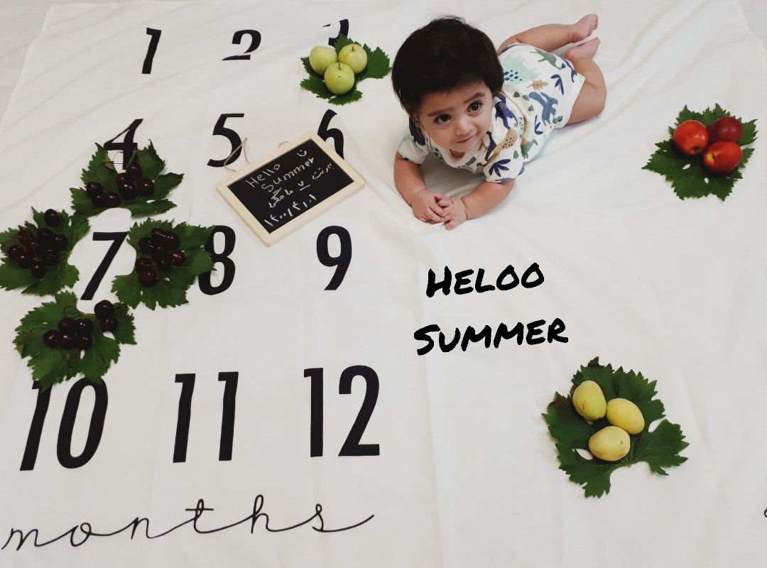 تم عکس تابستانی کودک سید میلان فداکار