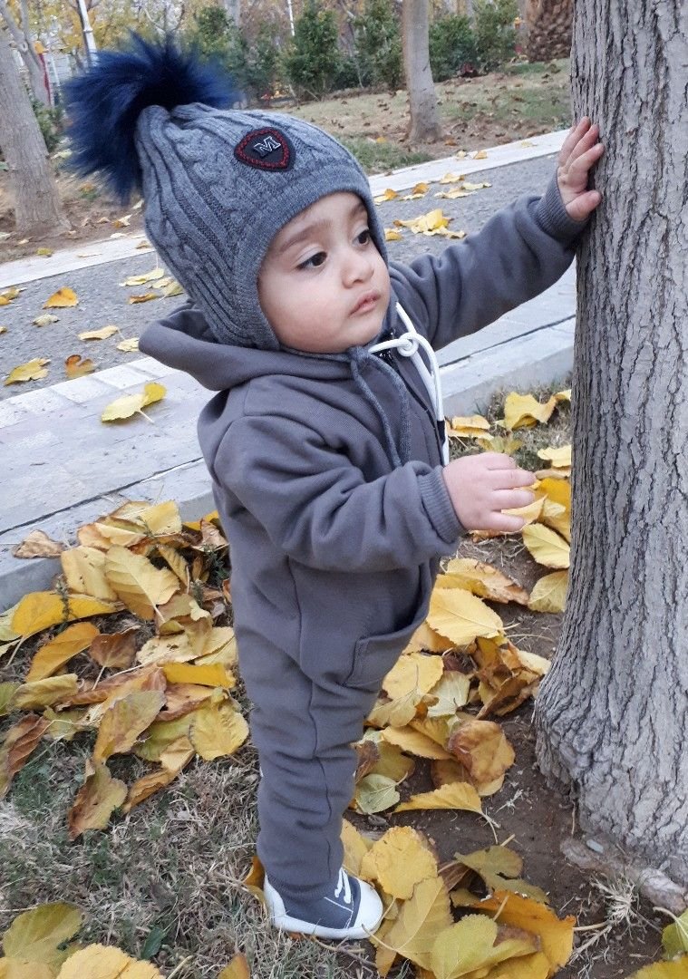 تم عکس پاییزی نوزاد سید میلان فداکار