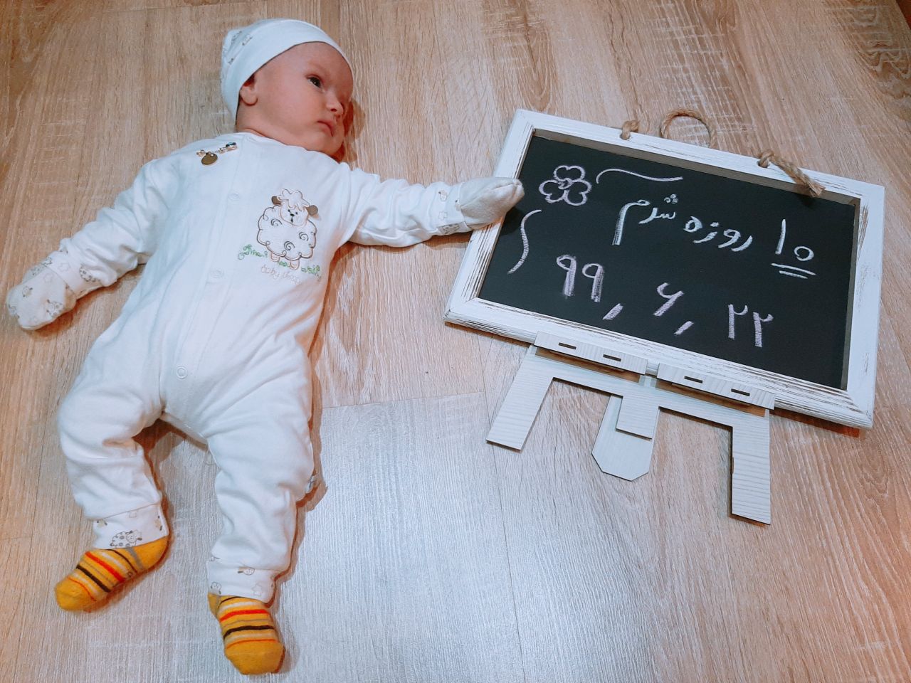 متولد شدن نوزاد تومریس نگارستانی