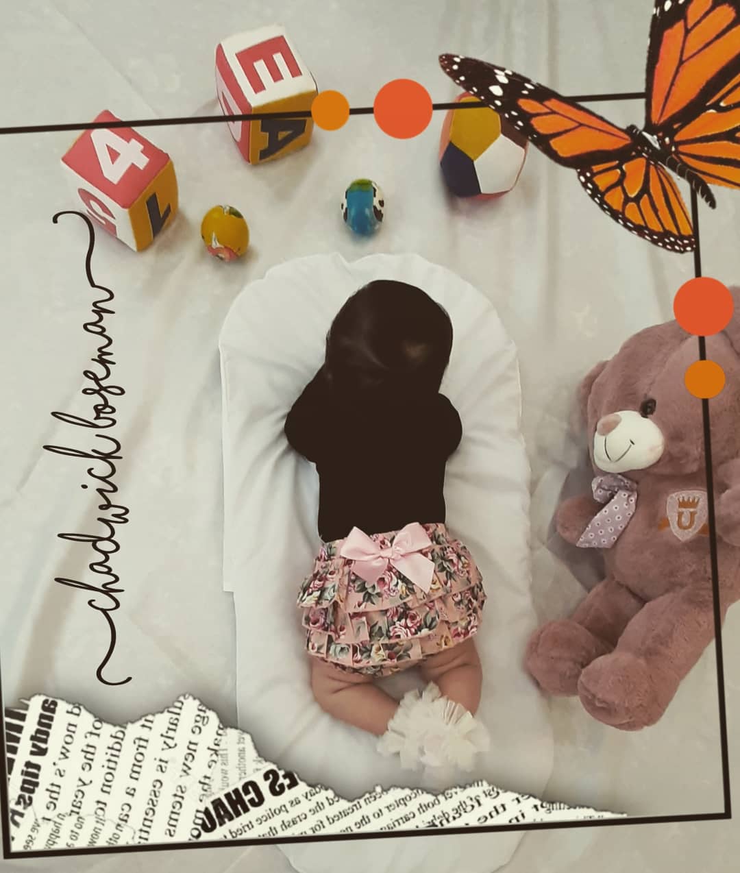 غلتیدن نوزاد مهرناز بهنیا