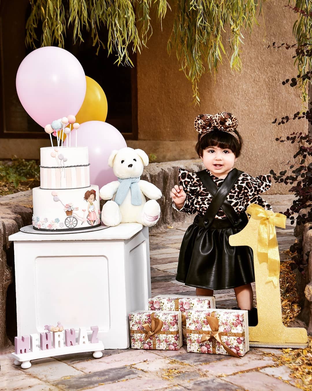 دوازده ماهگی نوزاد مهرناز بهنیا