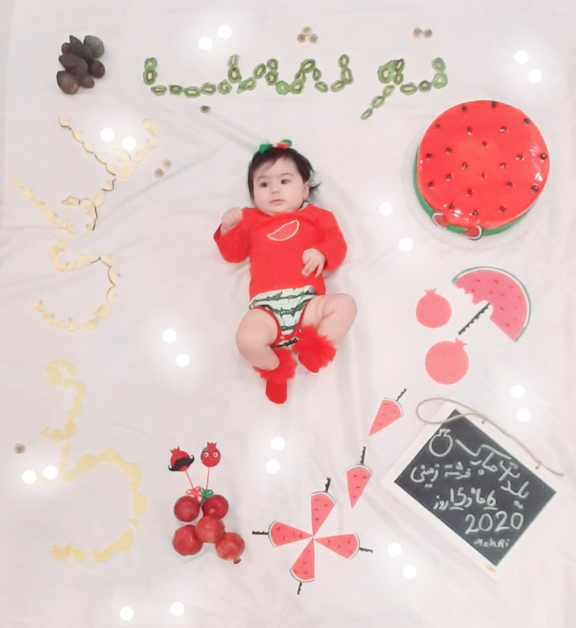 شش ماهگی نوزاد مهرناز بهنیا