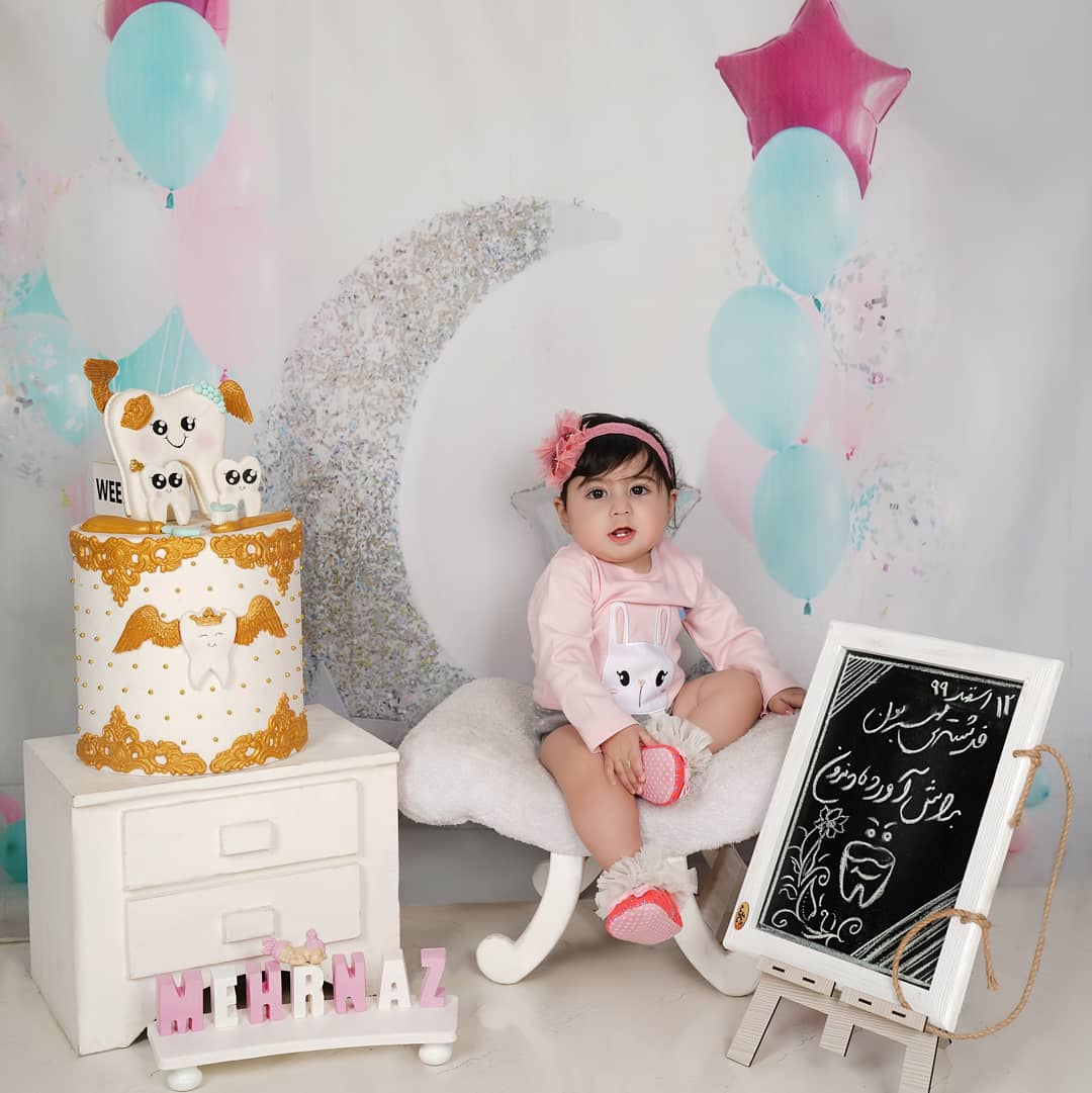 نه ماهگی نوزاد مهرناز بهنیا