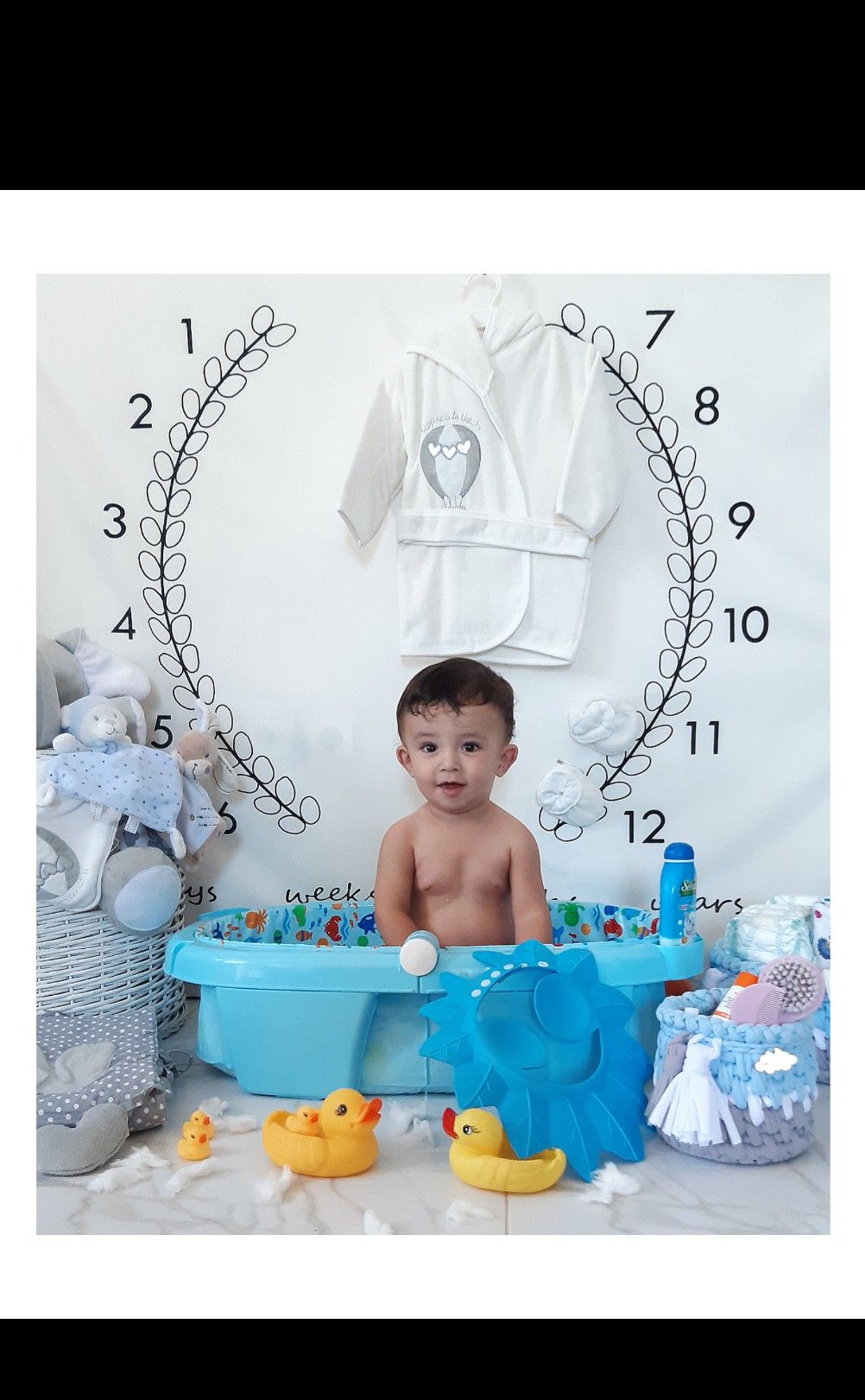 دوازده ماهگی نوزاد محمدحسین حسین پور