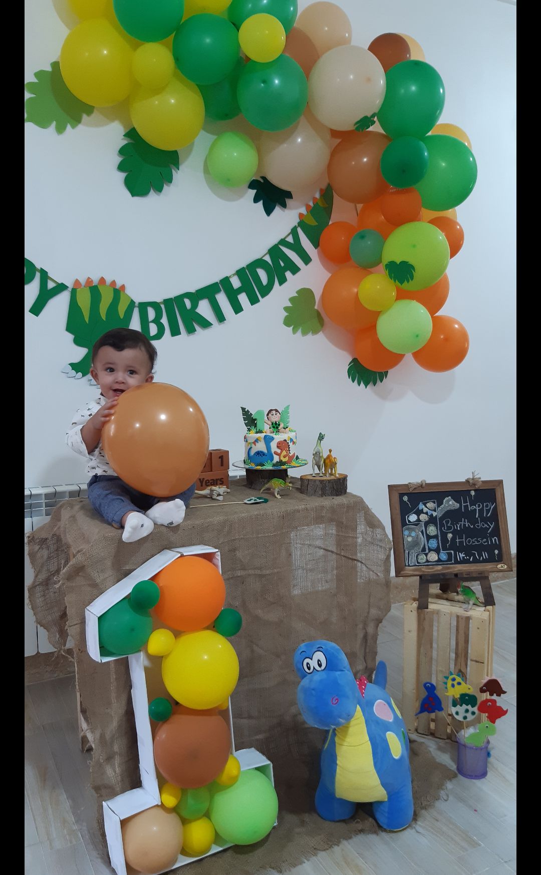 تولد یک سالگی کودک محمدحسین حسین پور