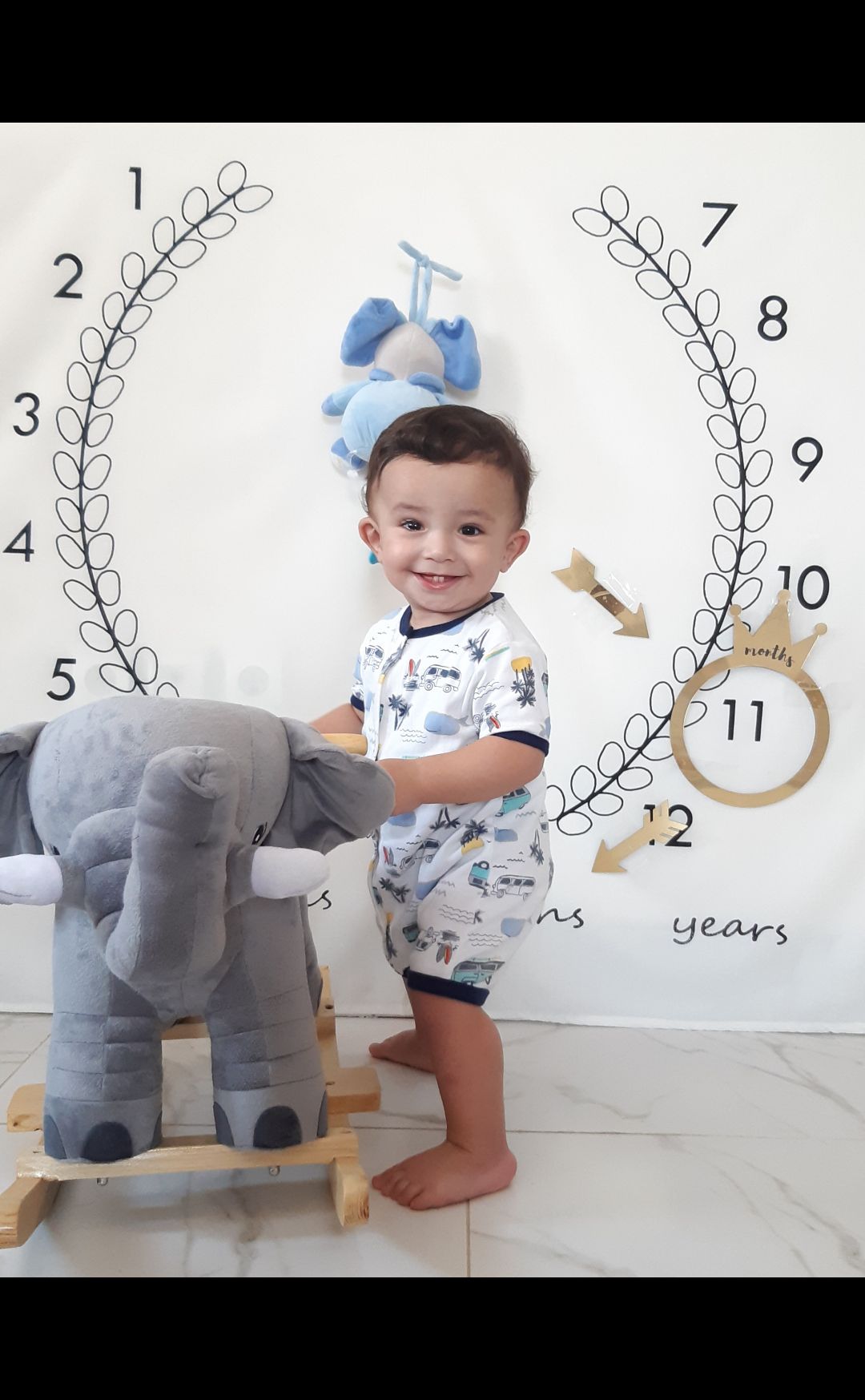 یازده ماهگی نوزاد محمدحسین حسین پور