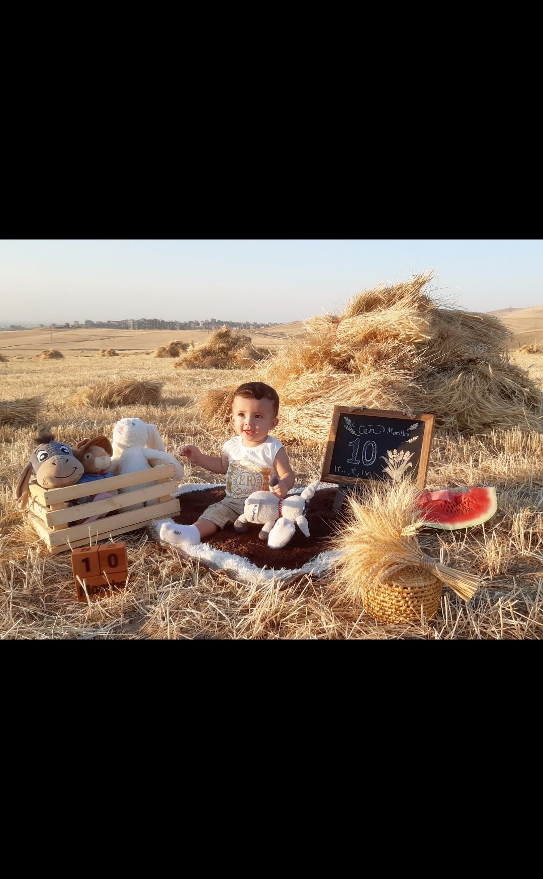 تم عکس تابستانی کودک محمدحسین حسین پور