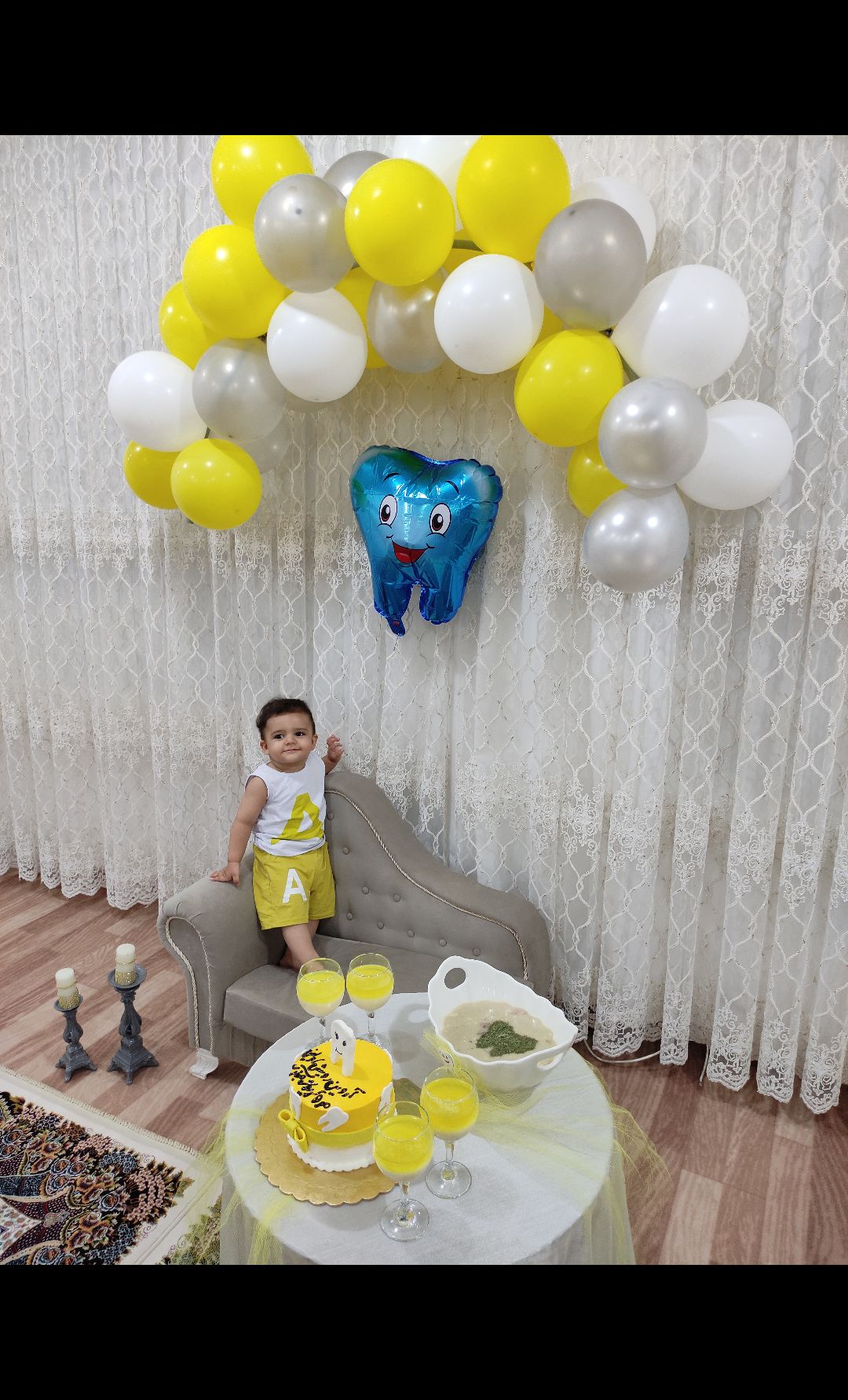 جشن دندونی نوزاد آروین