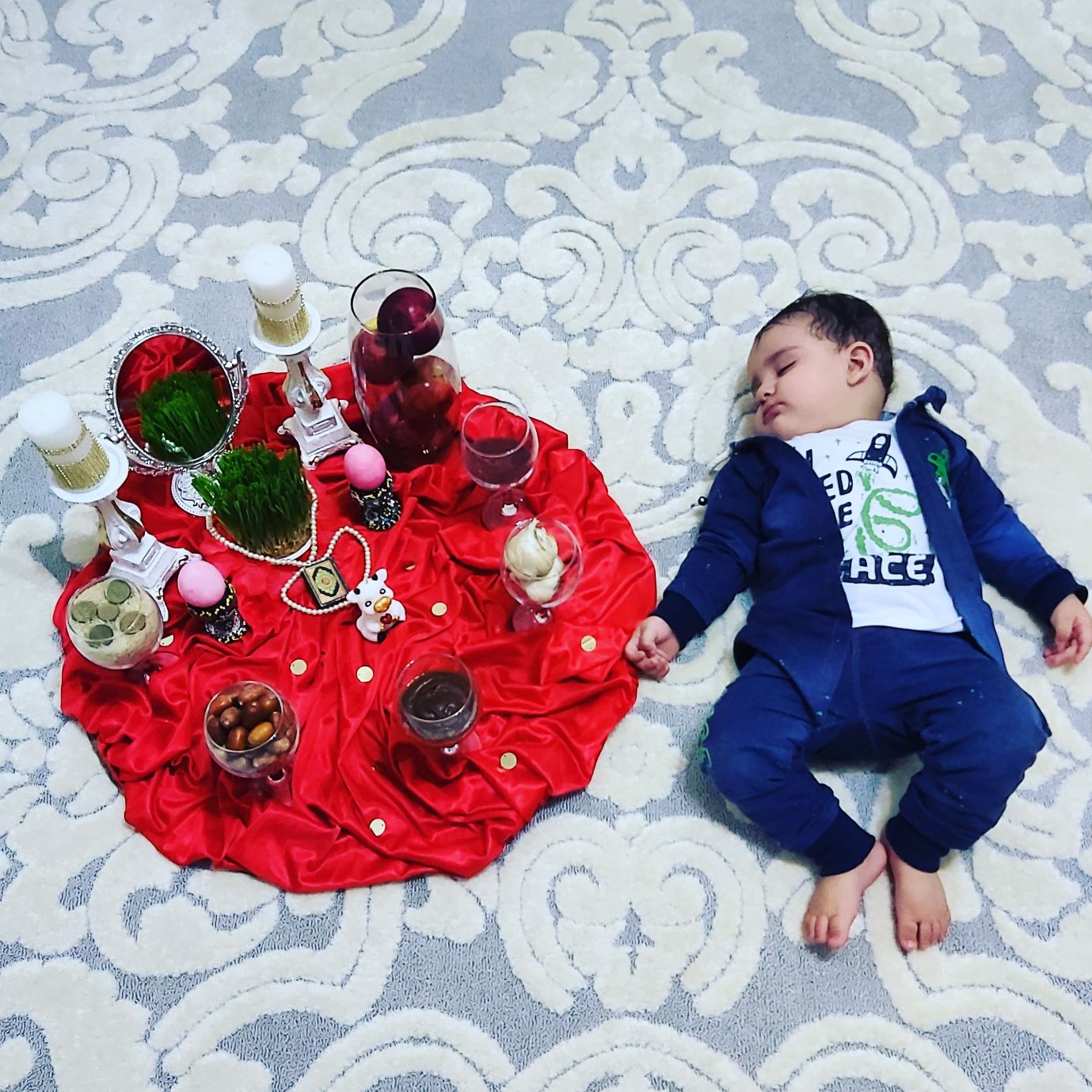 ده ماهگی نوزاد آروین