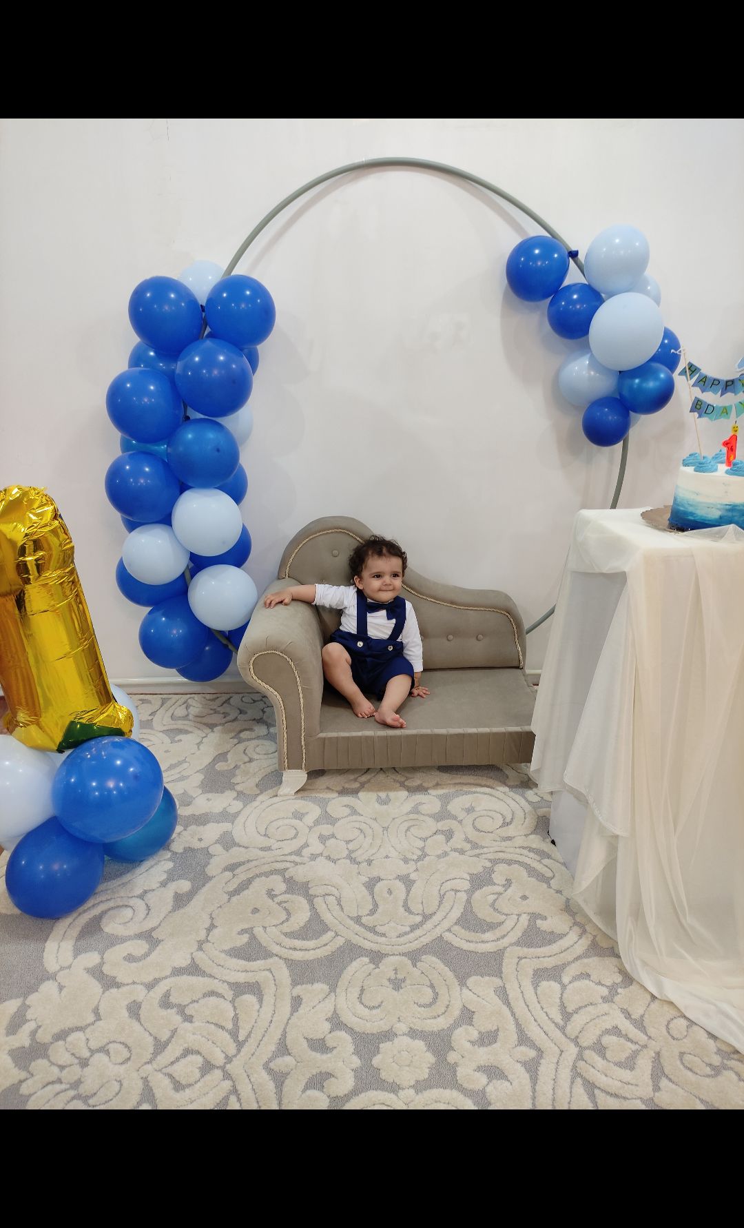 تولد یک سالگی کودک آروین