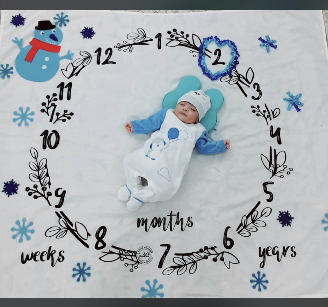 تم عکس زمستانی نوزاد رضا قبادی