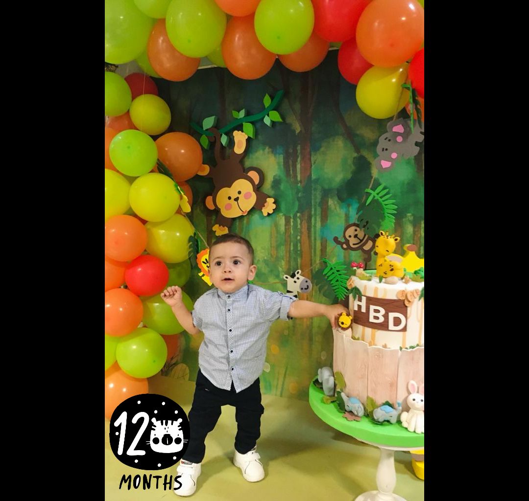 دوازده ماهگی نوزاد سامیار جمالی