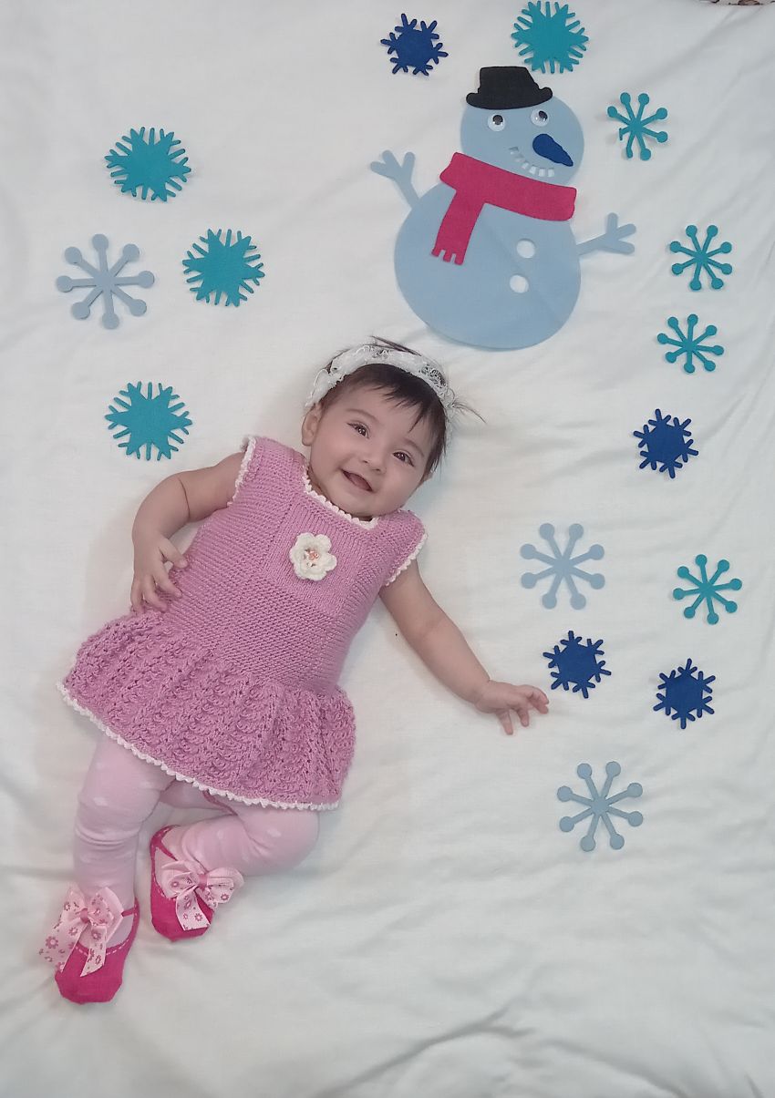 چهار ماهگی نوزاد مهرسا جلفائی