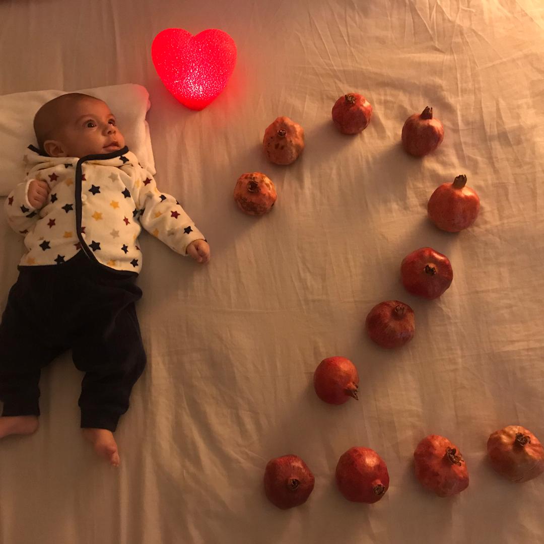 دو ماهگی نوزاد یارا محمدنیا