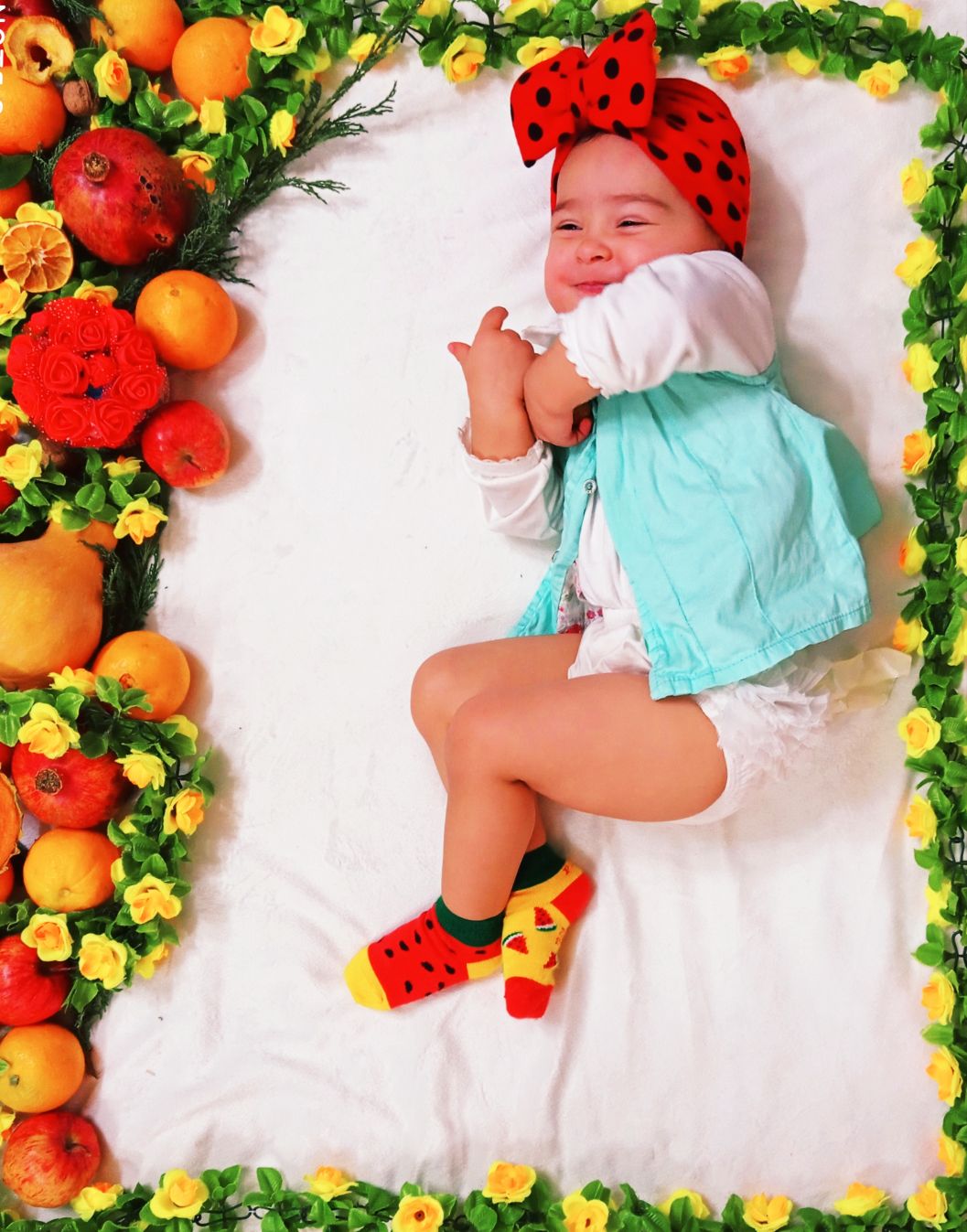 هجده ماهگی کودک لنا اسمعیلی