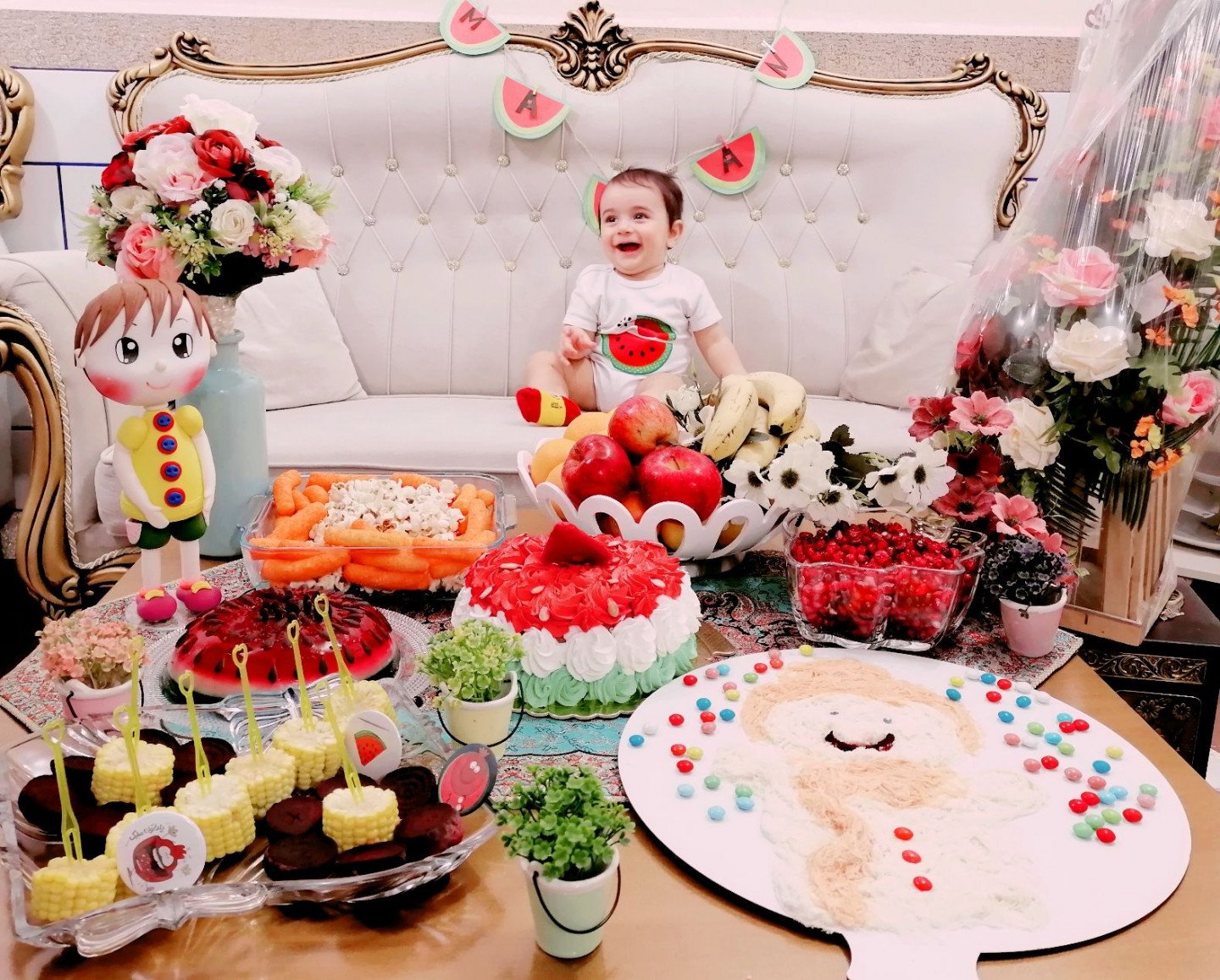 ده ماهگی نوزاد ماهان عبدالهی راد