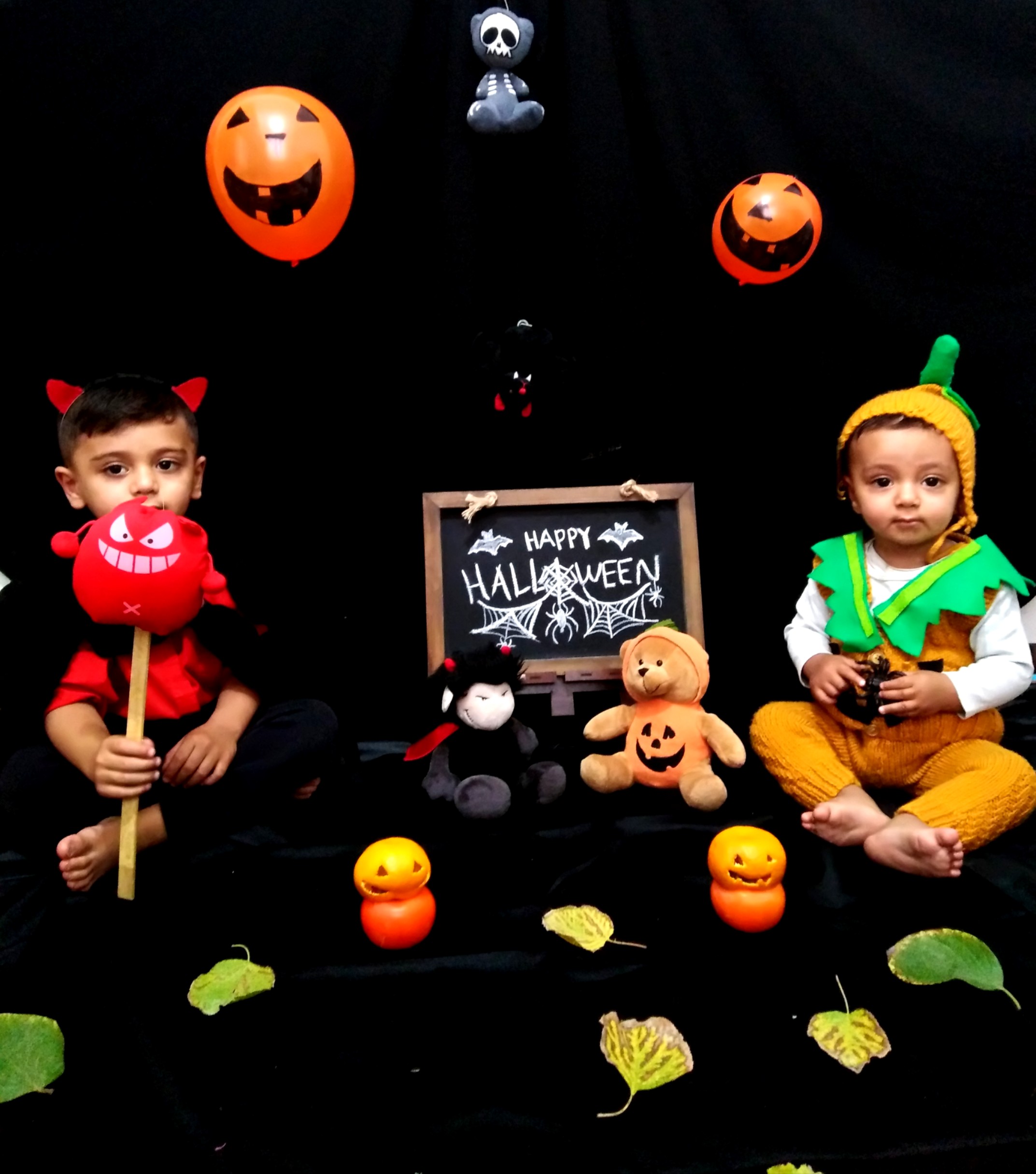 جشن هالووین کودک کیارش ابراهیمی