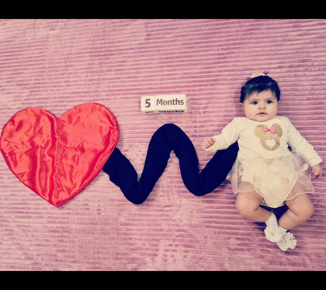 پنج ماهگی نوزاد نفس خدادادی