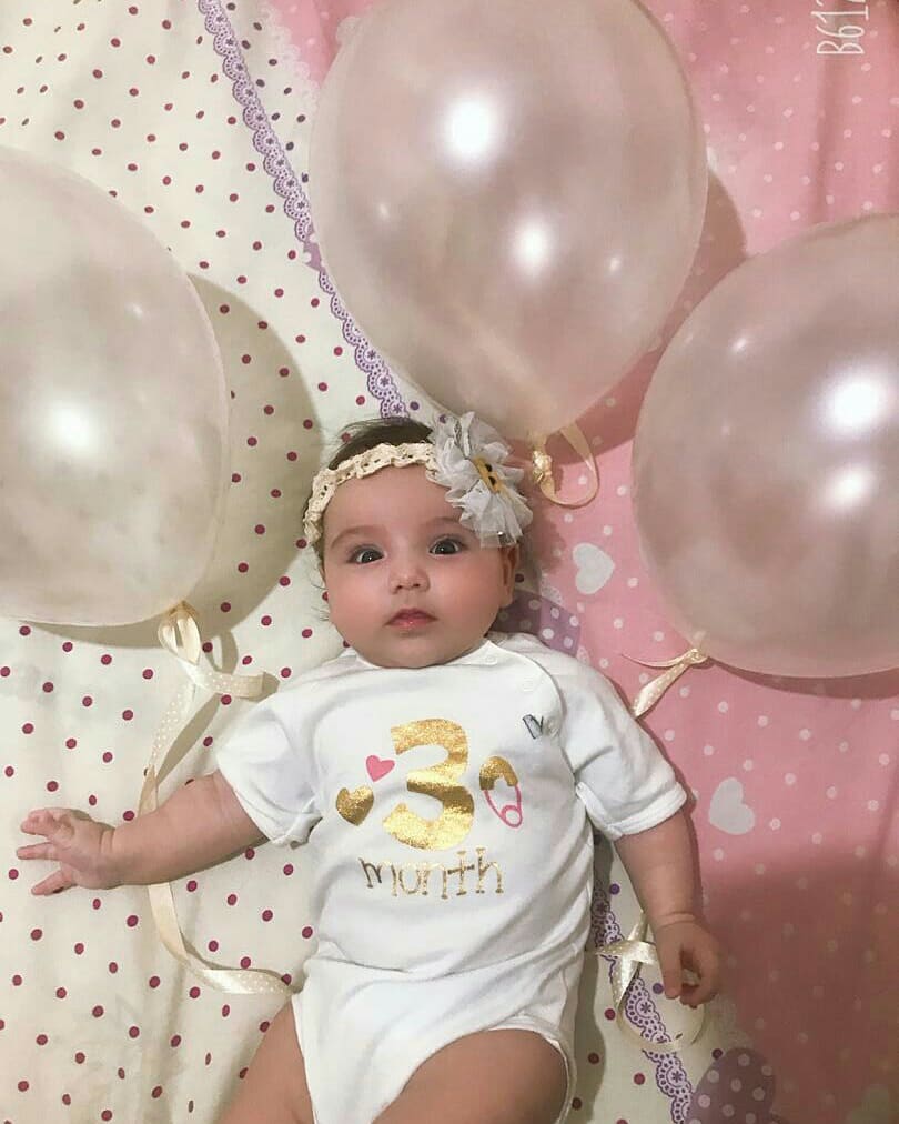 دوازده ماهگی نوزاد گیسو کریمی