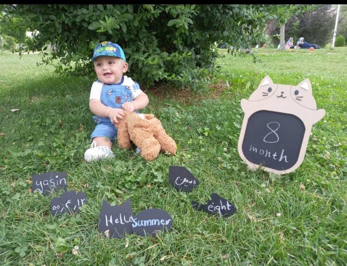 هشت ماهگی نوزاد محمد یاسین محمدیان