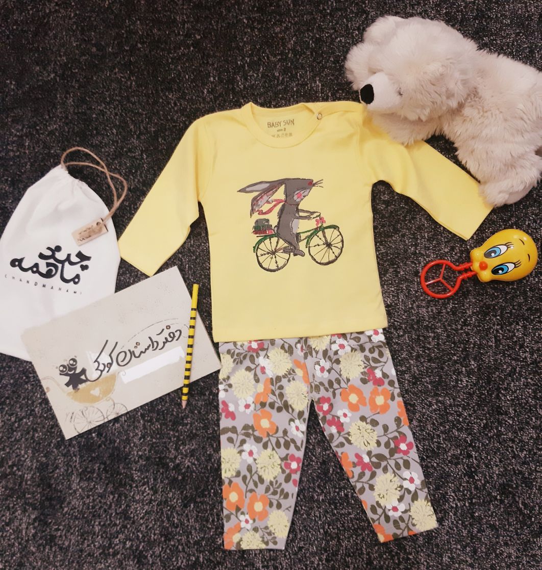 تم عکس زمستانی نوزاد آنیا موسوی زاده